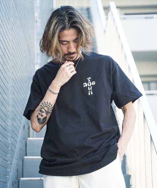 DOGTOWN（ドッグタウン）の「Blast S/S T-SHIRTS/DOGTOWN(ドッグタウン)半袖バックプリントTシャツ（Tシャツ/カットソー・メンズ・チャコールグレー/ブラック・MEDIUM/LARGE/X-LARGE）」の14枚目の写真
