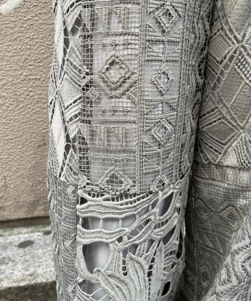 AULA AILA（アウラアイラ）の「AULA AILA（アウラ アイラ）別注レースパンツ（その他パンツ・レディース・グレー・FREE）」の5枚目の写真