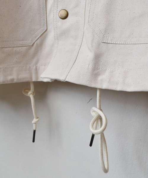 Starting Over(スターティングオーバー)の「ダッククレリック ワークカバーオール(カバーオール・メンズ・ブラック/ベージュ/キナリ/カーキ・M/L/XL)」の8枚目の写真