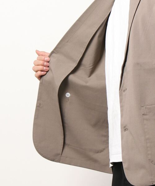 BACK NUMBER(バックナンバー)の「オーバーサイズテーラードジャケット/セットアップ対応(テーラードジャケット・メンズ・ブラック/ベージュ・L/M/XL)」の3枚目の写真