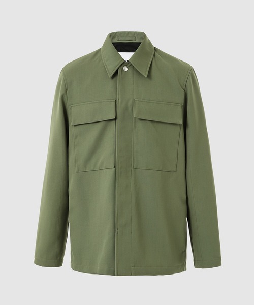 JIL SANDER(ジルサンダー)の「SPORT JACKET E 01(その他アウター・メンズ・ブラック/グリーン系・46/44)」の1枚目の写真