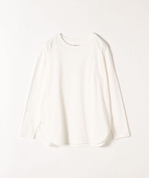 tシャツ SHIPS any:「吸水速乾」ラウンドヘム ロングスリーブ ワイド TEE レディース SHIPS any tシャツ any:「吸水速乾」ラウンドヘム ロング