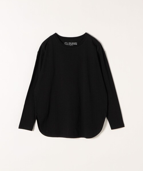 SHIPS any:〈吸水速乾〉ラウンドヘム ロングスリーブ ワイド TEE SHIPS any:〈吸水速乾〉ラウンドヘム ロングスリーブ ワイド TEE