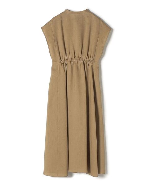 SHIPS(シップス)の「〈手洗い可能〉テレデランカットオフカラーワンピース◆(ワンピース・レディース・ベージュ/ブラウン/ピンク/ブルー・38/36)」の10枚目の写真