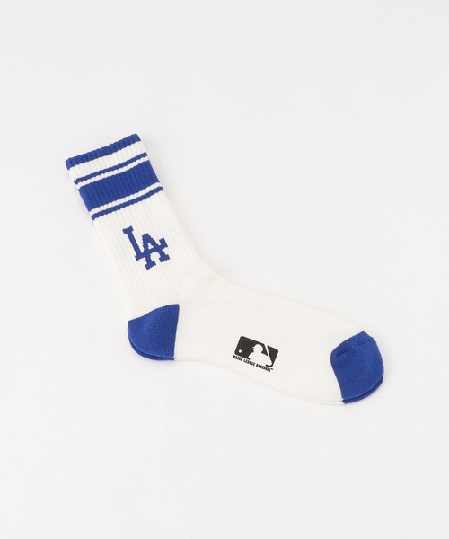 FREAK'S STORE（フリークスストア）の「MLB/エムエルビー 別注 MLB SOX（ソックス/靴下・メンズ・ネイビー/ブルー/グリーン・ﾌﾘ-）」の3枚目の写真