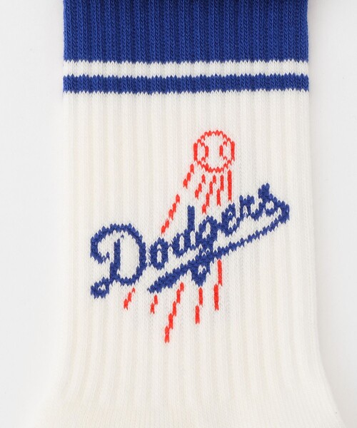 FREAK'S STORE（フリークスストア）の「MLB/エムエルビー 別注 MLB SOX（ソックス/靴下・メンズ・ネイビー/ブルー/グリーン・ﾌﾘ-）」の7枚目の写真