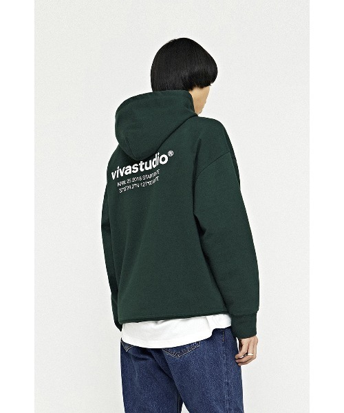 VIVASTUDIO(ビバスタジオ)の「LOCATION HOODIE(パーカー・メンズ・グリーン/ブラック/ライトグレー・X-LARGE/SMALL/MEDIUM/LARGE)」の14枚目の写真