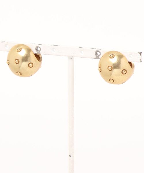 Ameri（アメリ）の「STUDS BALL PIERCE（ピアス（両耳用）・レディース・シルバー/ゴールド・FREE）」の13枚目の写真