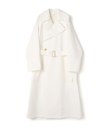 ■コットンカシミヤツイル トレンチコート