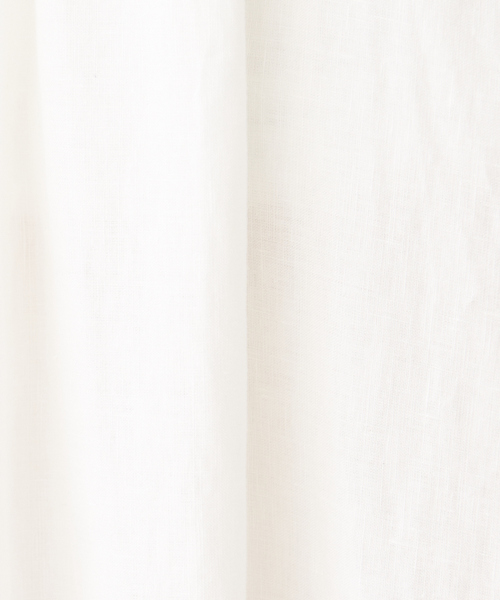 Rouge vif（ルージュヴィフ）の「リネン製品染ノースリワンピース（ワンピース・レディース・ホワイト/ブラック/グリーン・フリー）」の7枚目の写真