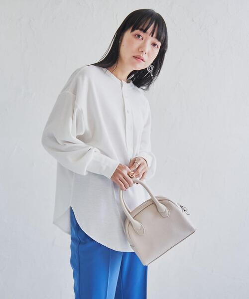 coen（コーエン）の「ラウンドボストンバッグ（ボストンバッグ・レディース・ナチュラル/ライム/ブラック・FREE）」の7枚目の写真