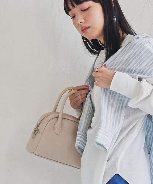 coen（コーエン）の「ラウンドボストンバッグ（ボストンバッグ・レディース・ナチュラル/ライム/ブラック・FREE）」の17枚目の写真