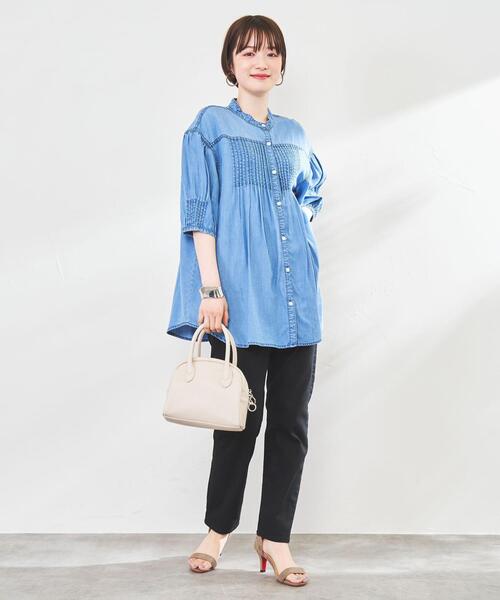 coen（コーエン）の「ラウンドボストンバッグ（ボストンバッグ・レディース・ライム/ブラック/ナチュラル・FREE）」の17枚目の写真