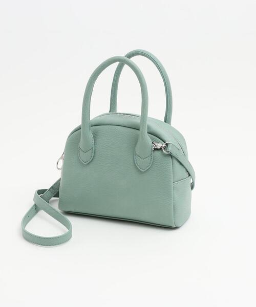 coen（コーエン）の「ラウンドボストンバッグ（ボストンバッグ・レディース・ライム/ブラック/ナチュラル・FREE）」の9枚目の写真