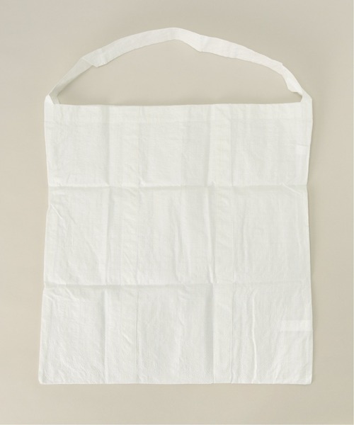 417 EDIFICE(フォーワンセブンエディフィス)の「【VOIRY STORE / ヴォイリーストア】POLYBRAID SQUARE BAG(ショルダーバッグ・メンズ・ホワイト・FREE)」の3枚目の写真