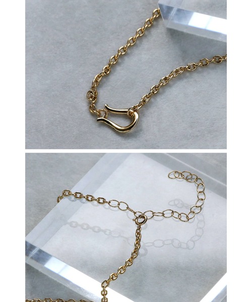 Bonjour Sagan（ボンジュールサガン）の「ホースシューネックレス（ネックレス・レディース・ゴールド・FREE）」の8枚目の写真