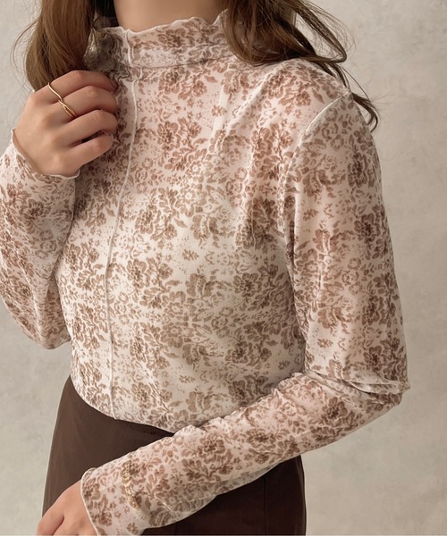 apres jour clair（アプレジュールクレア）の「【apres jour clair】アソートハイネックシアーインナー【ZOZOTOWN限定アイテム】（Tシャツ/カットソー・レディース・アイボリー/ダークブラウン/その他/ベージュ・フリー/X-LARGE）」の15枚目の写真