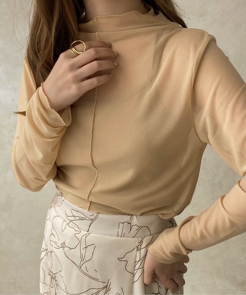 apres jour clair（アプレジュールクレア）の「【apres jour clair】アソートハイネックシアーインナー【ZOZOTOWN限定アイテム】（Tシャツ/カットソー・レディース・アイボリー/ダークブラウン/その他/ベージュ・フリー/X-LARGE）」の18枚目の写真