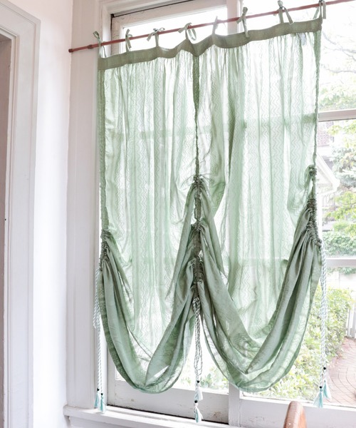 チャイハネ プカッタストリングカーテン178cm インテリア雑貨 チャイハネ チャイハネ のファッション通販 Zozotown