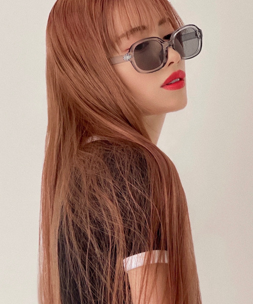 etade(エタード)の「【etade】round square sunglasses etda22s006(サングラス・レディース・ブラック/ベージュ/グレー/ブラウン系その他・FREE)」の3枚目の写真