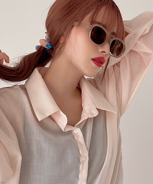 etade(エタード)の「【etade】round square sunglasses etda22s006(サングラス・レディース・ブラック/ベージュ/グレー/ブラウン系その他・FREE)」の15枚目の写真
