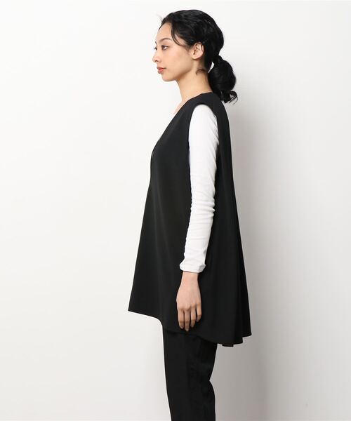 Uncut Bound（アンカットバウンド）の「CHIGNON(シニヨン)　ｼｮﾙﾀﾞｰﾀｯｸﾍﾞｽﾄPO（ベスト・レディース・ブラック・FREE）」の3枚目の写真