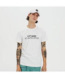 AIGLE | 吸水速乾 グラフィック 半袖Tシャツ(Tシャツ/カットソー)