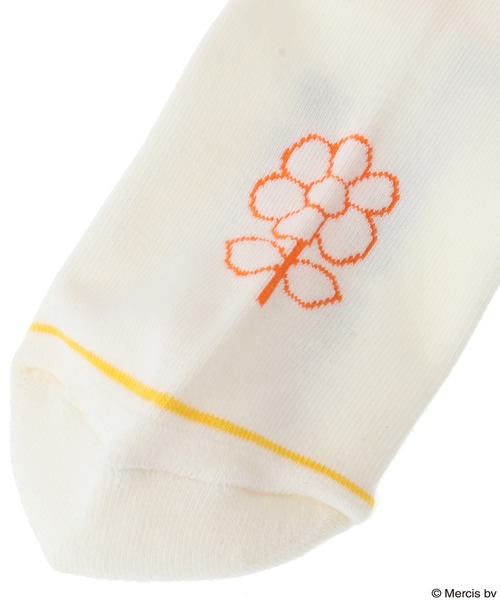 Candy Stripper(キャンディストリッパー)の「MIFFY ソックス(ソックス/靴下・レディース・ブラック/オフホワイト/イエロー・FREE)」の4枚目の写真