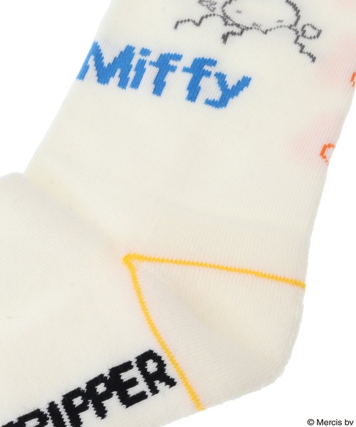 Candy Stripper(キャンディストリッパー)の「MIFFY ソックス(ソックス/靴下・レディース・ブラック/オフホワイト/イエロー・FREE)」の7枚目の写真