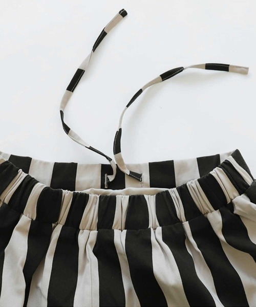 antiqua(アンティカ)の「ストライプフレアスカート(スカート・レディース・ブラック・FREE)」の18枚目の写真