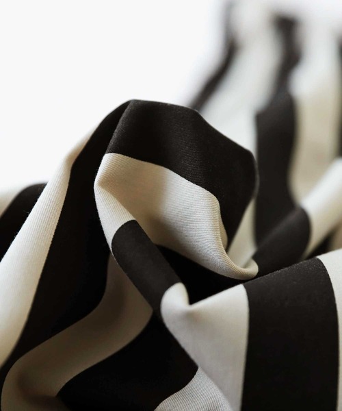 antiqua(アンティカ)の「ストライプフレアスカート(スカート・レディース・ブラック・FREE)」の19枚目の写真