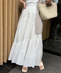 one after another NICE CLAUP | コットンボリュームスカート(スカート)