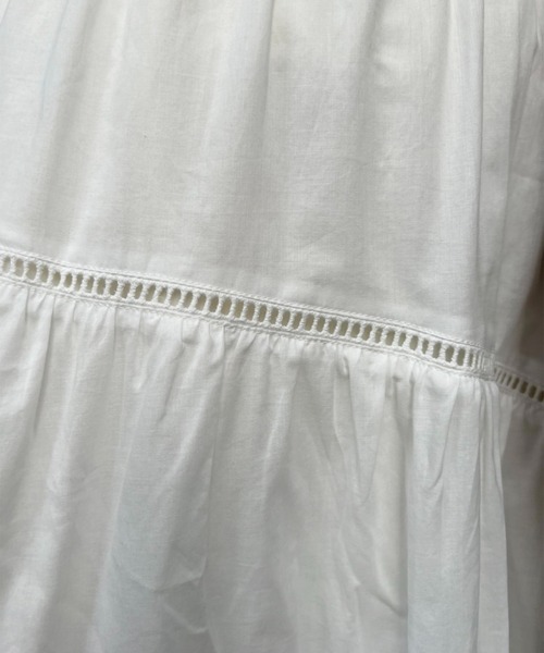 one after another NICE CLAUP（ワンアフターアナザーナイスクラップ）の「コットンボリュームスカート（スカート・レディース・ブラック/オフホワイト/イエロー/グリーン・FREE）」の22枚目の写真