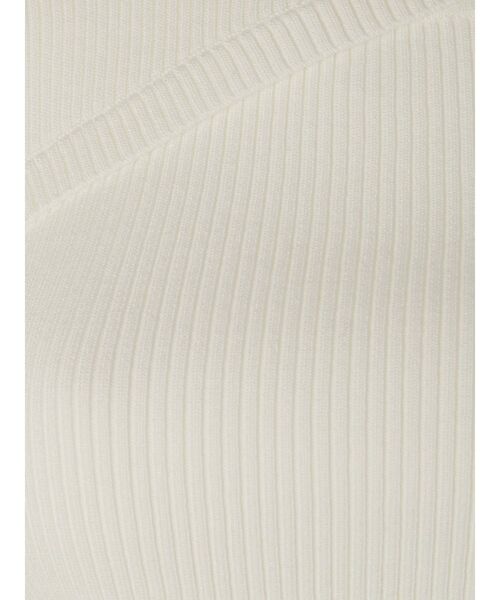 MURUA（ムルーア）の「タックパフスリーブニットトップス（ニット/セーター・レディース・ホワイト/ブラック/ブルー・FREE）」の13枚目の写真