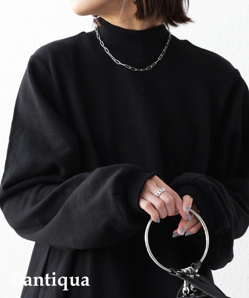 antiqua（アンティカ）の「長袖ワンピース（ワンピース・レディース・ホワイト系その他・FREE）」の7枚目の写真