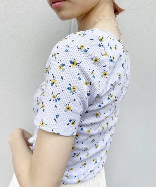 miller x LULU EDIT.FOR LULU プリント TEE 花柄 大好評のLULU × miller collaboration！｜EDIT. FOR LULU