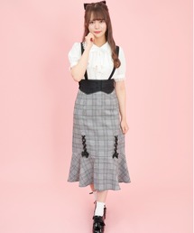 ウエストコルセットマーメードスカート