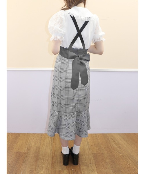 Secret Honey（シークレットハニー）の「ウエストコルセットマーメードスカート（スカート・レディース・チェック/その他2・MEDIUM）」の12枚目の写真