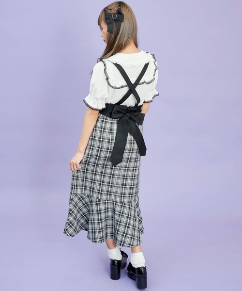 Secret Honey（シークレットハニー）の「ウエストコルセットマーメードスカート（スカート・レディース・チェック/その他2・MEDIUM）」の7枚目の写真