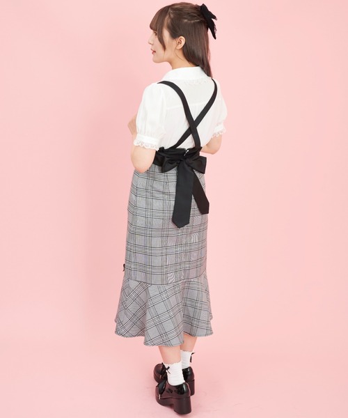 Secret Honey（シークレットハニー）の「ウエストコルセットマーメードスカート（スカート・レディース・チェック/その他2・MEDIUM）」の5枚目の写真