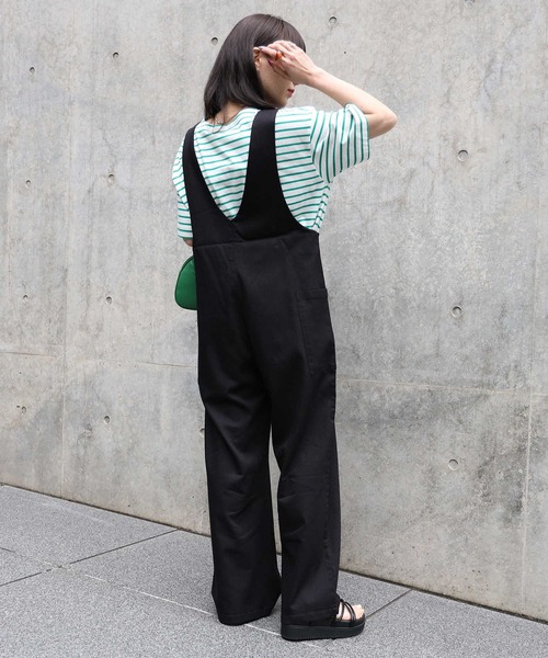 HONEYSUCKLE ROSE(ハニーサックルローズ)の「【HONEYSUCKLE ROSE】ボーダーTシャツ(Tシャツ/カットソー・レディース・ネイビー/ピンク/ブルー/グリーン・M/L)」の20枚目の写真