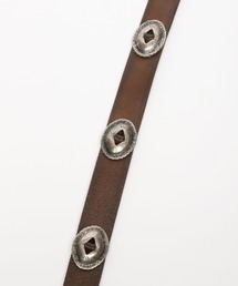 PUNTOVITA　プントヴィータ　コンチョベルト PUNTOVITA/プントヴィータ】CONCHO LEATHER BELT（ベルト