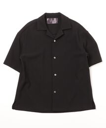 city | OPEN COLLAR SHIRTS/トロミオープンカラーシャツ/半袖(シャツ/ブラウス)