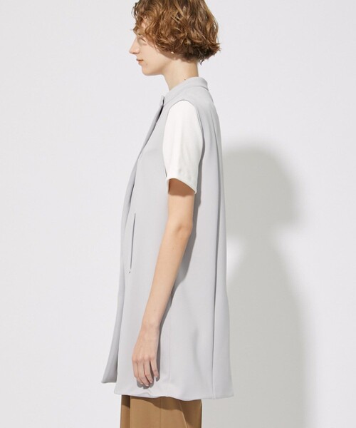 CITY TOKYO（シティトウキョウ）の「サイドオープンカットジレ（ベスト・レディース・ライトグレー/ブラック・FREE）」の10枚目の写真