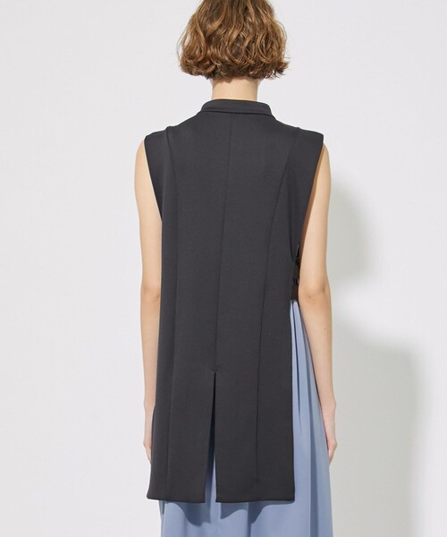 CITY TOKYO（シティトウキョウ）の「サイドオープンカットジレ（ベスト・レディース・ライトグレー/ブラック・FREE）」の20枚目の写真