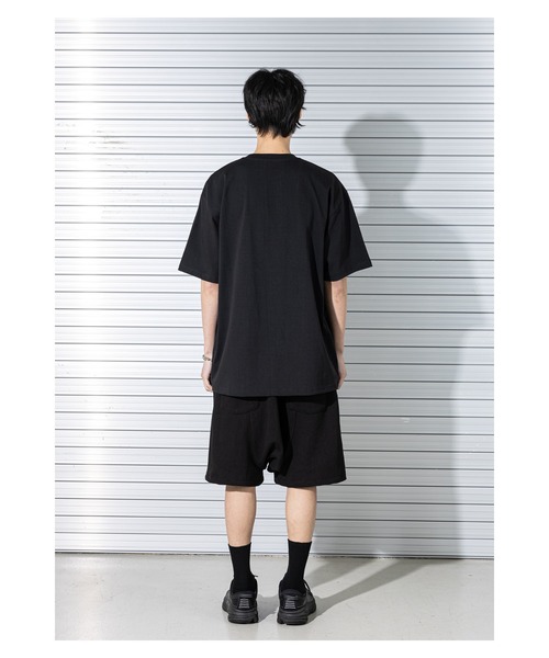 【セール】A'GEM/9 × .kom『MASSNOUN/マスノウン』MONO GALLERY OVERSIZED T-SHIRTS/モノクローム グラフィック オーバーサイズ半袖Tシャツ（Tシャツ/カットソー）｜MASSNOUN（マスノウン）