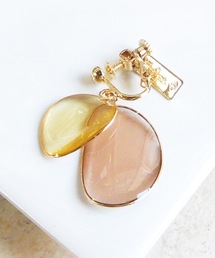 The Rule ザルール：片耳用　Amaranth earring size:Ｓ　花びら イヤリング S