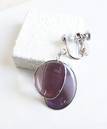 The Rule（ザルール）の「The Rule ザルール：片耳用　Amaranth earring size:Ｓ　花びら イヤリング S（イヤリング）」