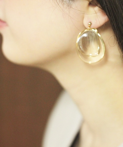 The Rule（ザルール）の「The Rule ザルール：片耳用　Amaranth earring size:Ｓ　花びら イヤリング S（イヤリング・レディース・ベージュ/パープル/グレー/レッド/ブルー/グリーン/クリア/グレイッシュベージュ・FREE）」の10枚目の写真