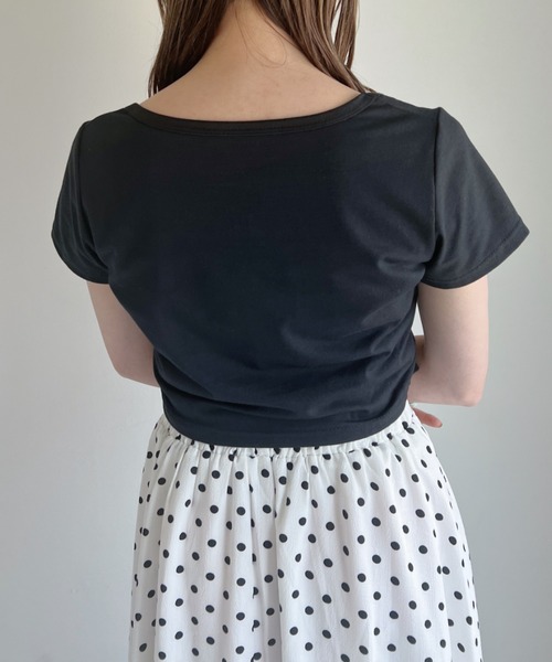 Loueme(ルエム)の「小花柄チロルカットソー(Tシャツ/カットソー・レディース・ホワイト/ブラック/ブルー系その他・FREE)」の13枚目の写真